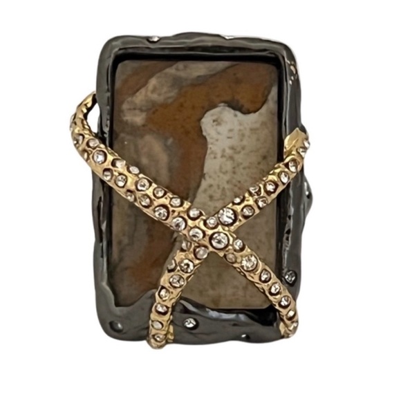 Alexis Bittar Jewelry - NWOT Alexis Bittar • Elements Phoenix Rocky Ring size 7